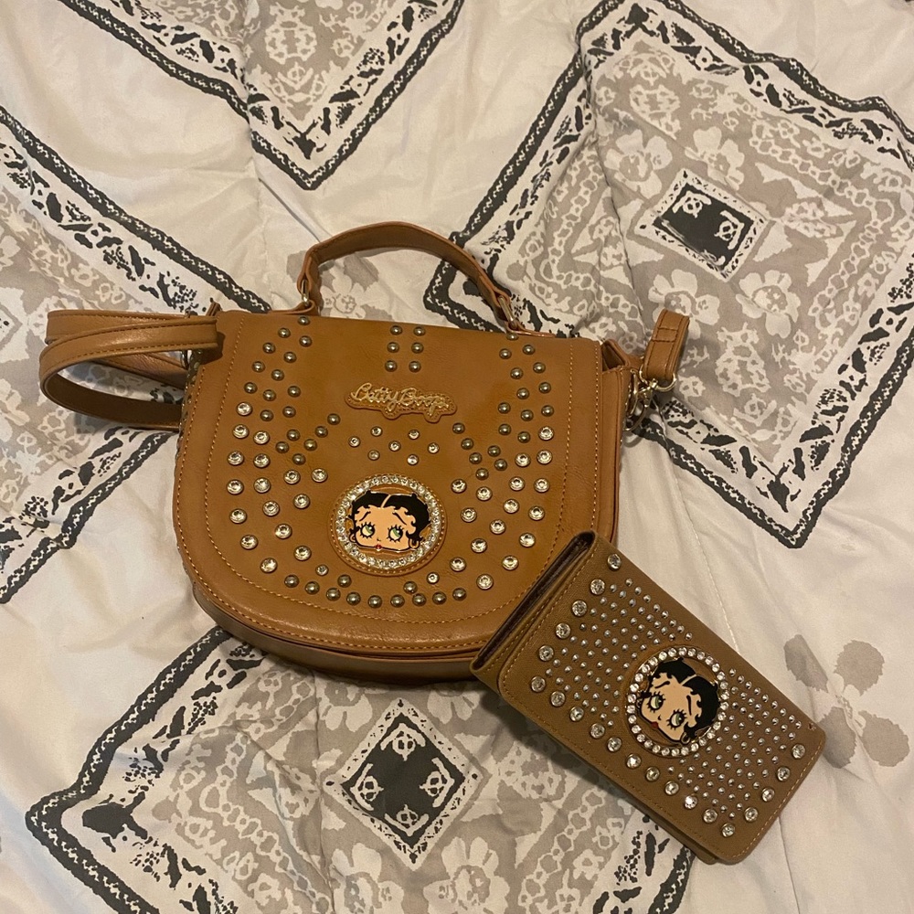Betty Boop purse with wallet